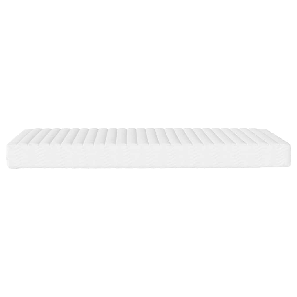 Colchão de espuma 140x220 cm dureza h2 h3 branco
