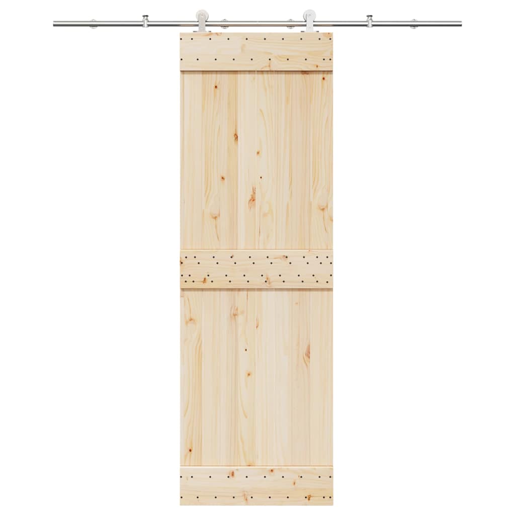 Kit ferragens p/ porta deslizante 200cm aço inoxidável prateado