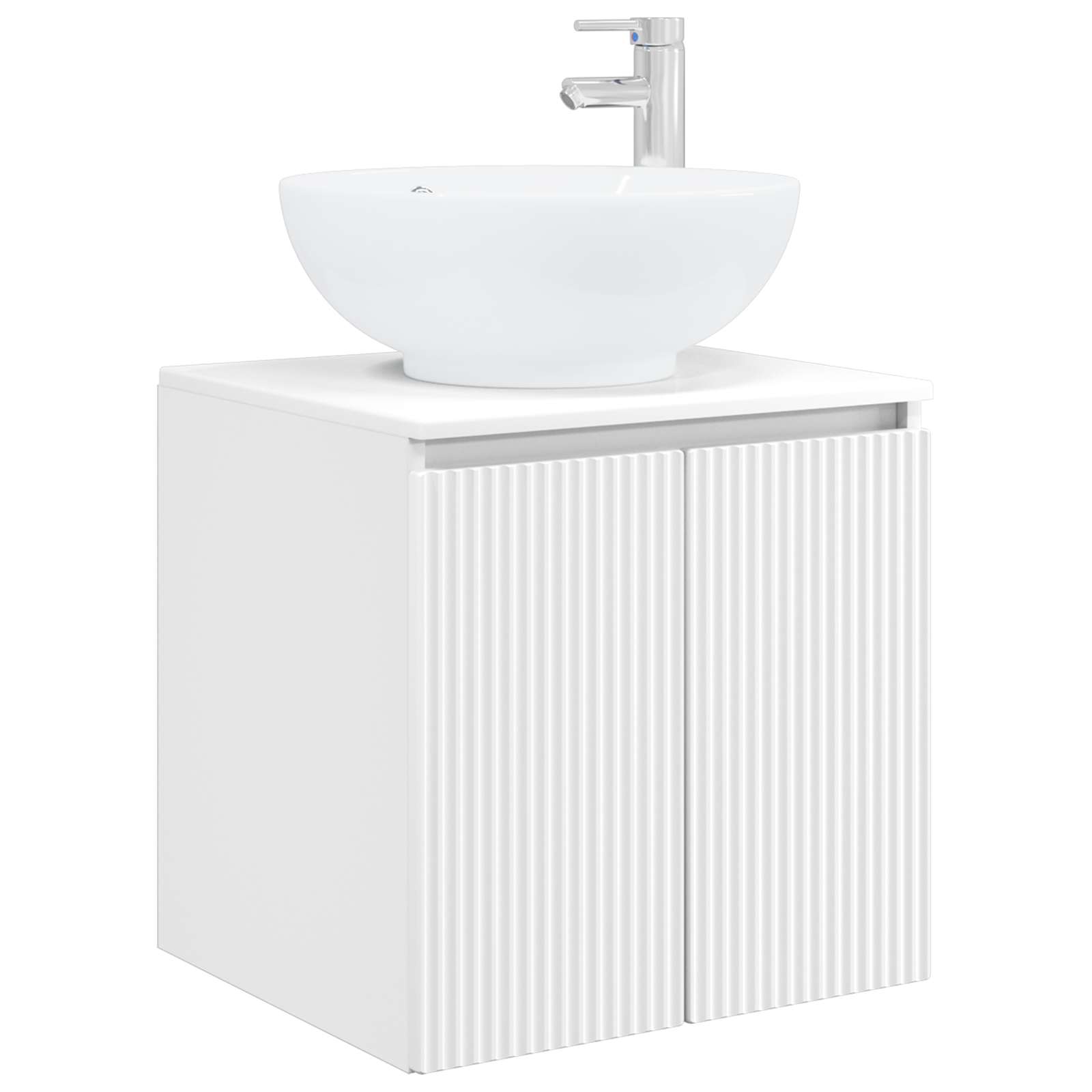 Vaidade com pia suspensa branco 49,5 x 44,5 x 65 cm