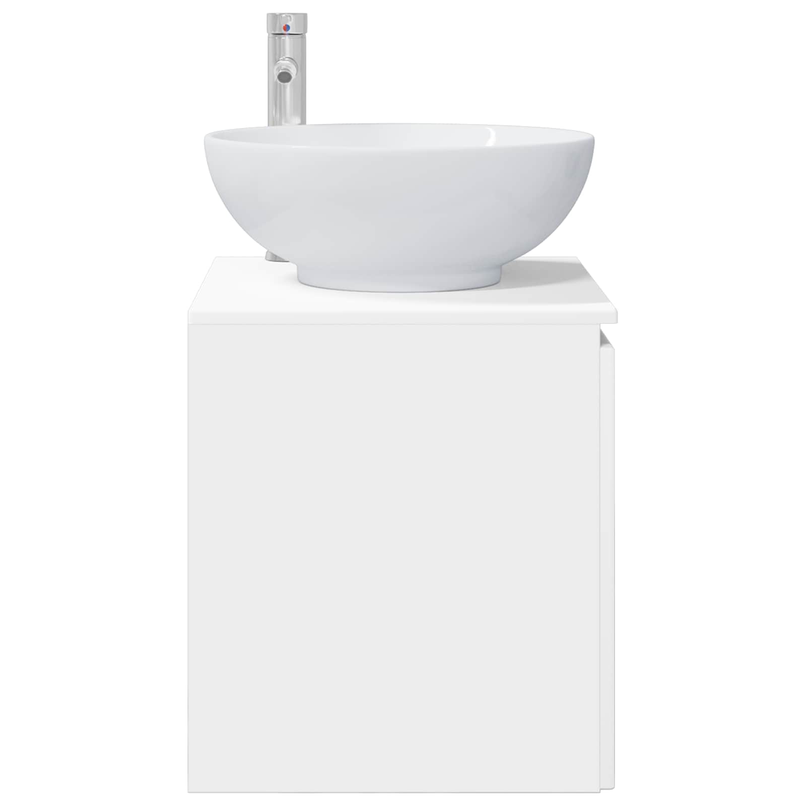 Vaidade com pia suspensa branco 49,5 x 44,5 x 65 cm