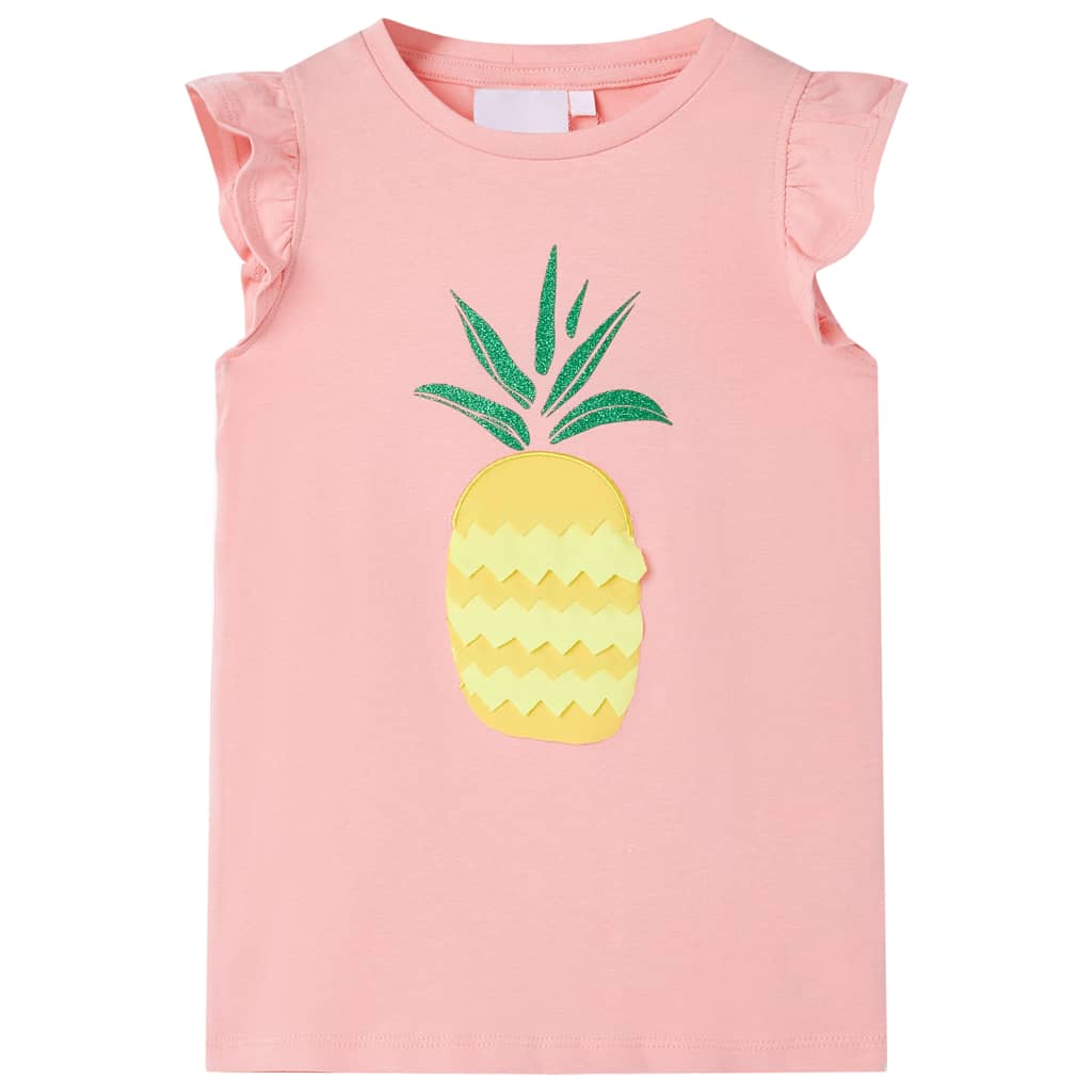T-shirt de criança rosa 128