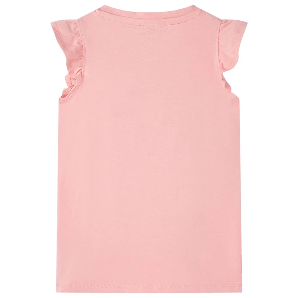 T-shirt de criança rosa 128
