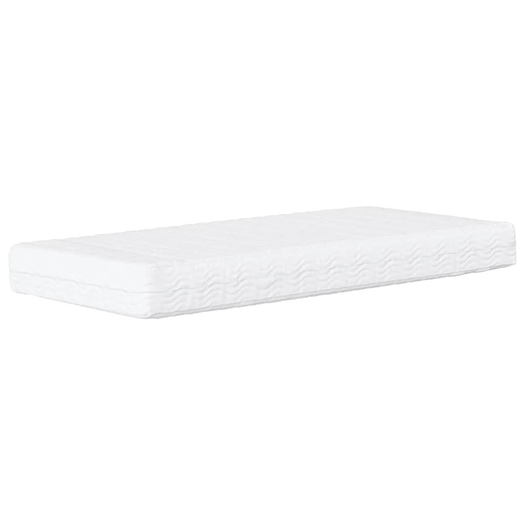 Colchão de espuma 100x220 cm dureza h2 h3 branco