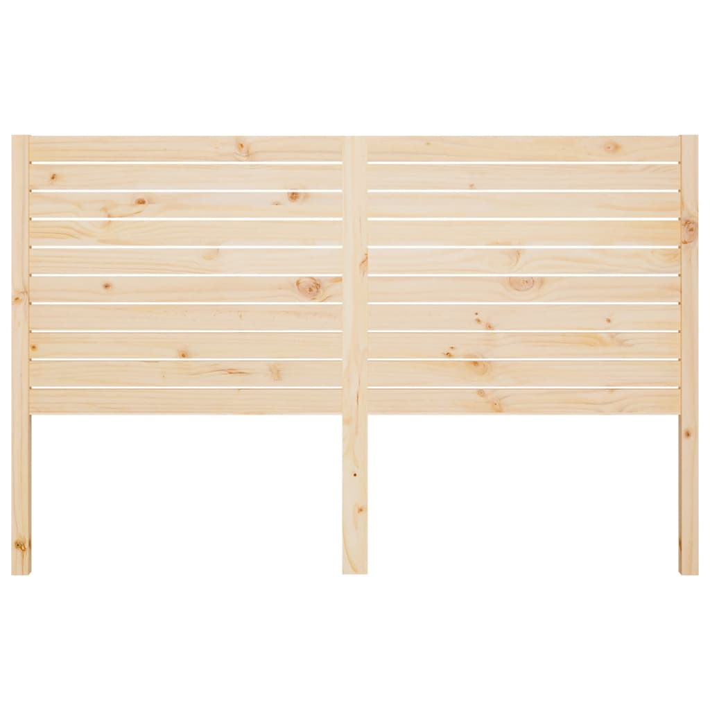 Cabeceira de cama 141x4x100 cm pinho maciço