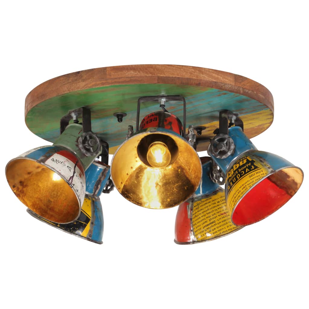 Candeeiro de teto 25 w 50x50x25 cm e27 multicolorido