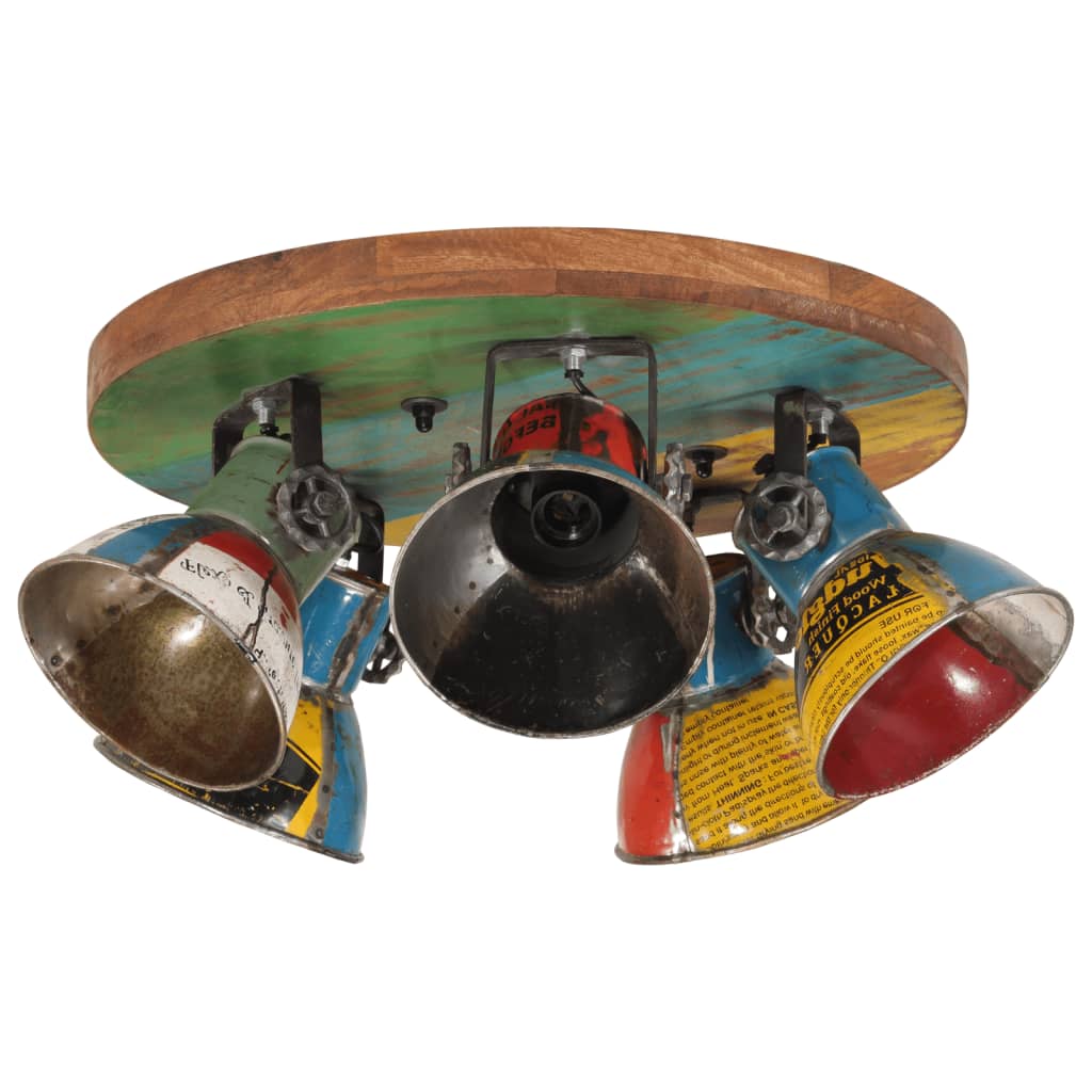 Candeeiro de teto 25 w 50x50x25 cm e27 multicolorido
