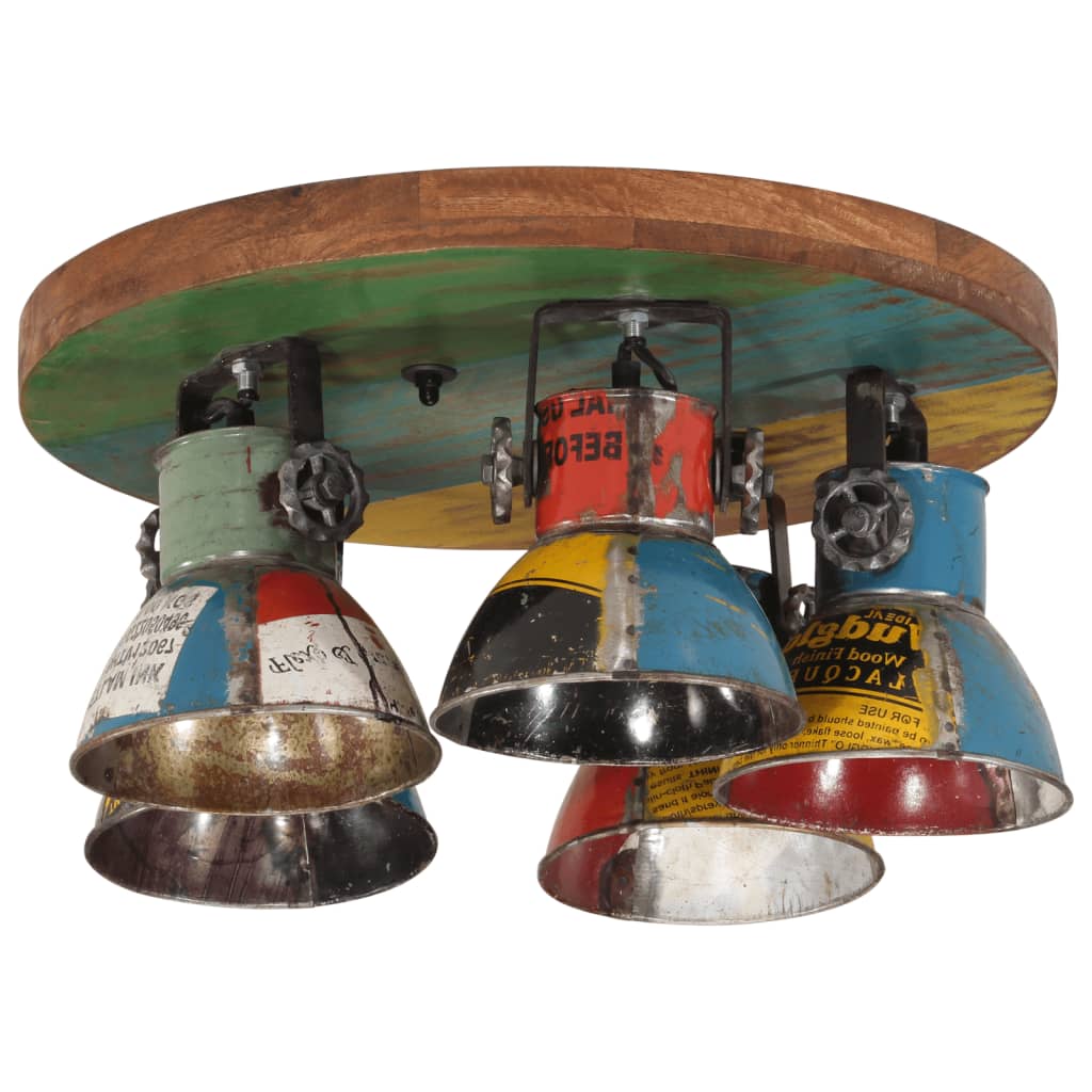 Candeeiro de teto 25 w 50x50x25 cm e27 multicolorido
