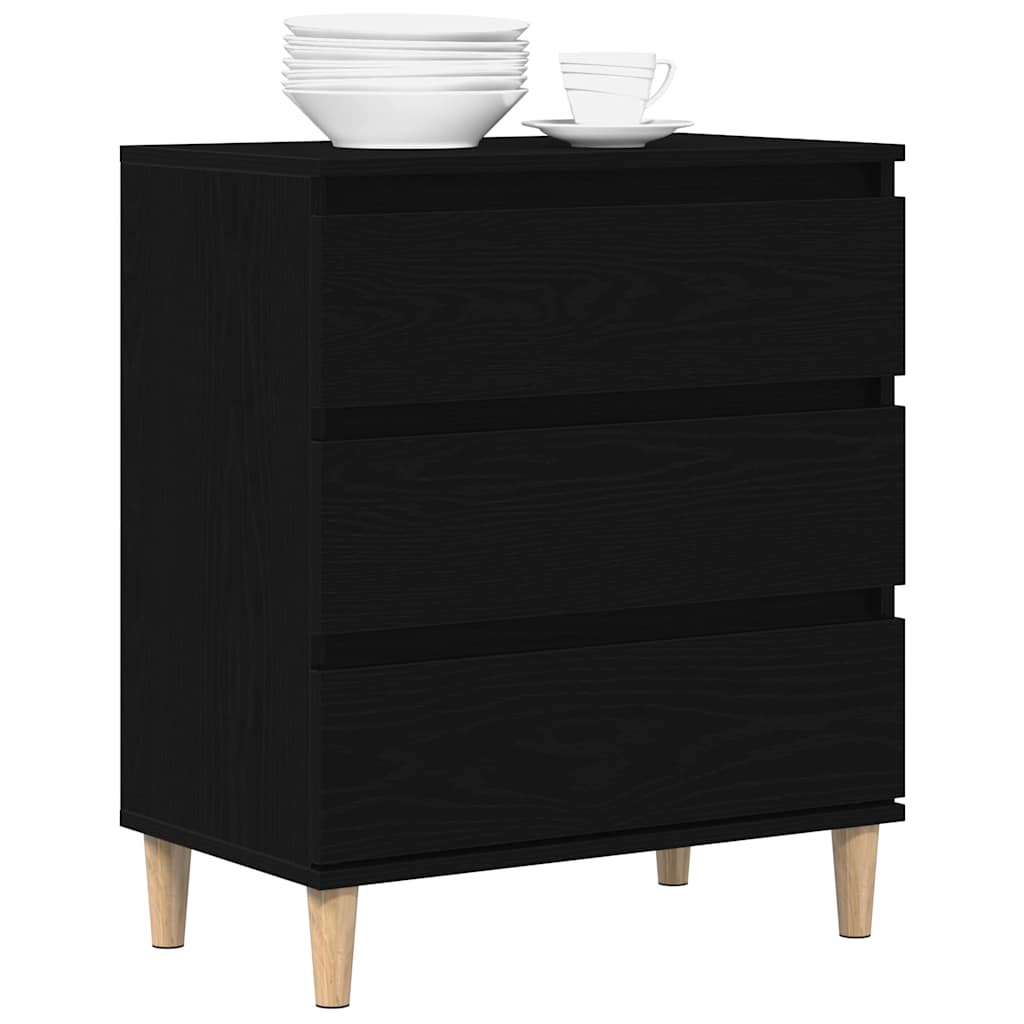 Buffet carvalho preto 60 x 35 x 70 cm derivados de madeira