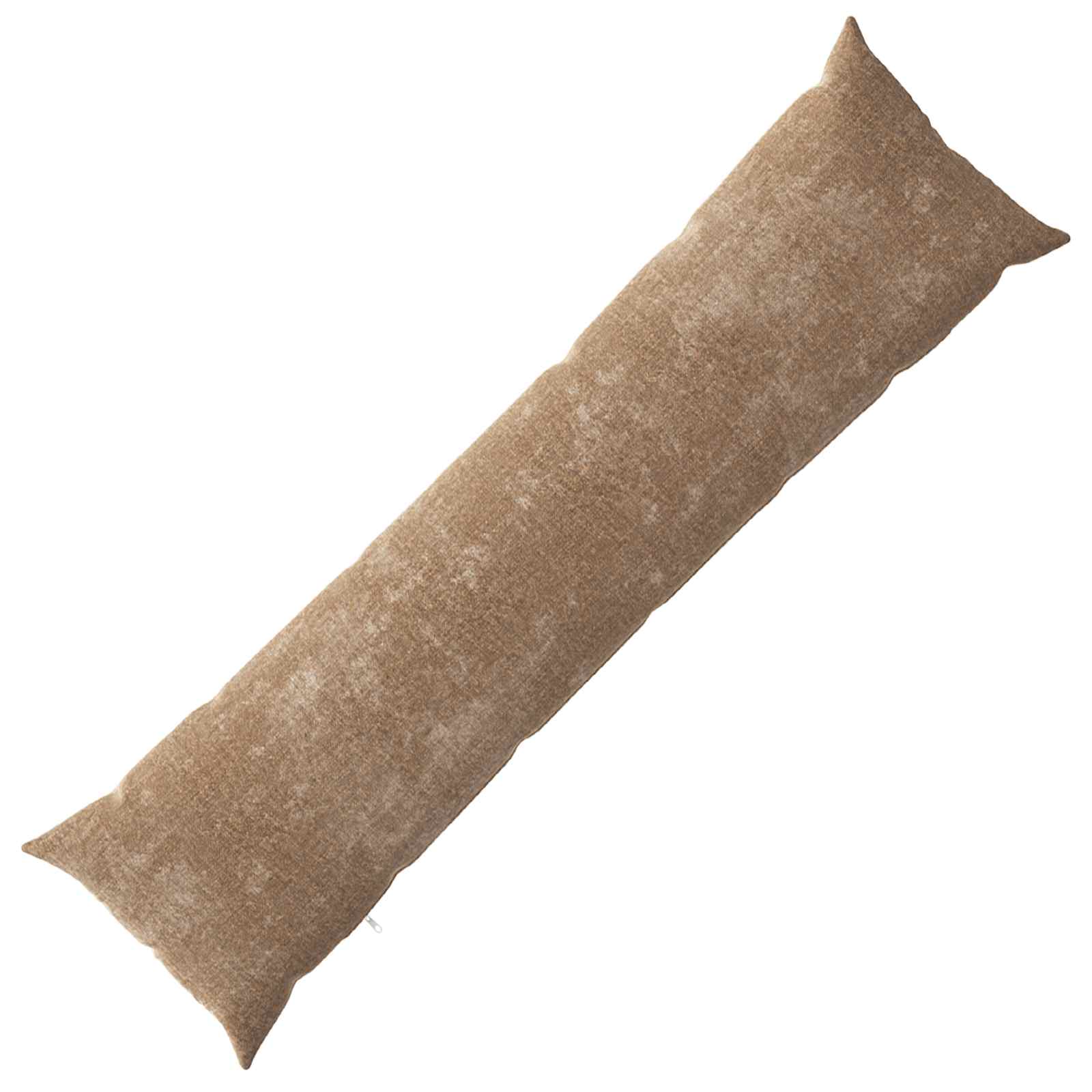 Capa almofada heerlen castanho 40 x 145 cm tecido chenille