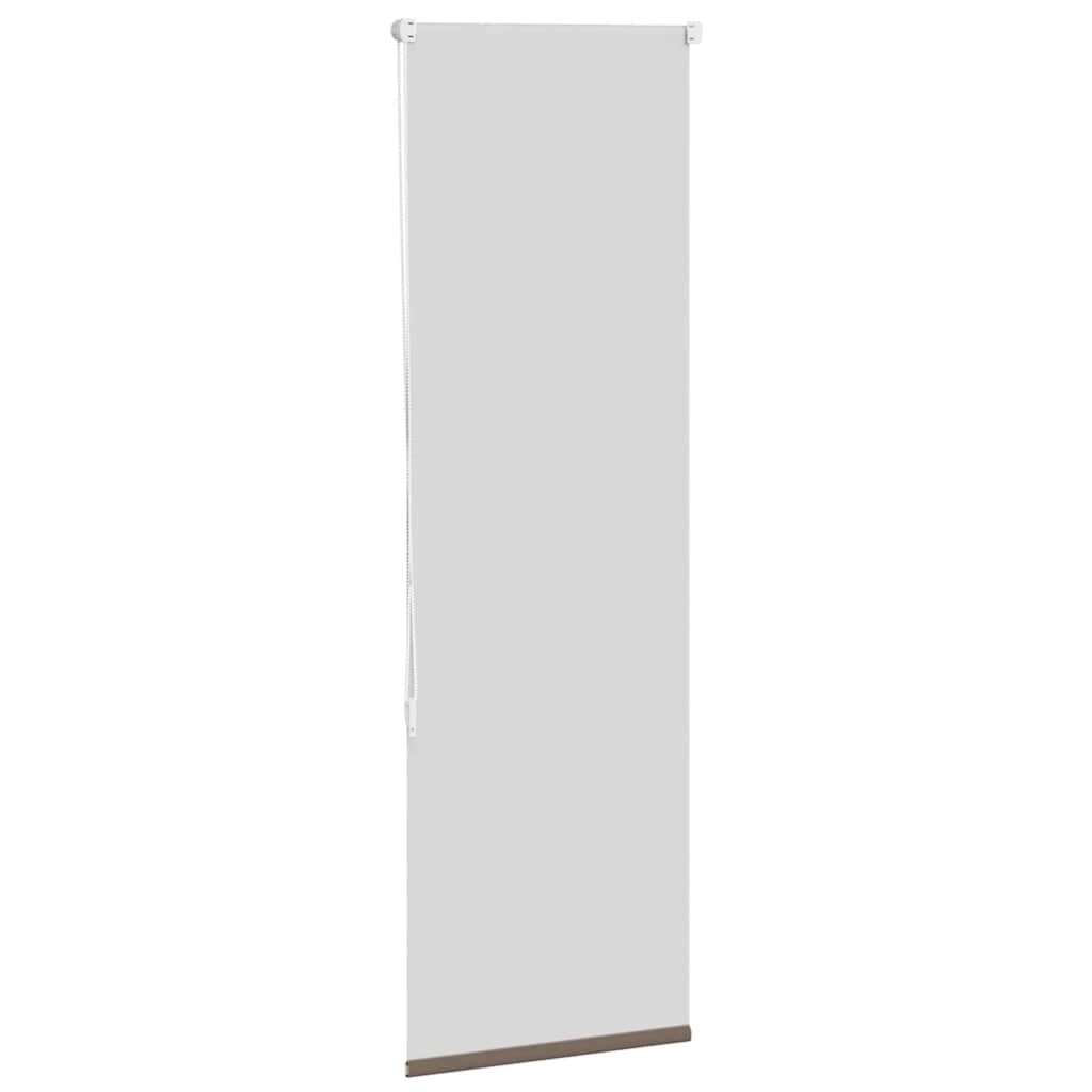 Persiana de enrolar 45x130 cm largura tecido 40,7 cm poliéster