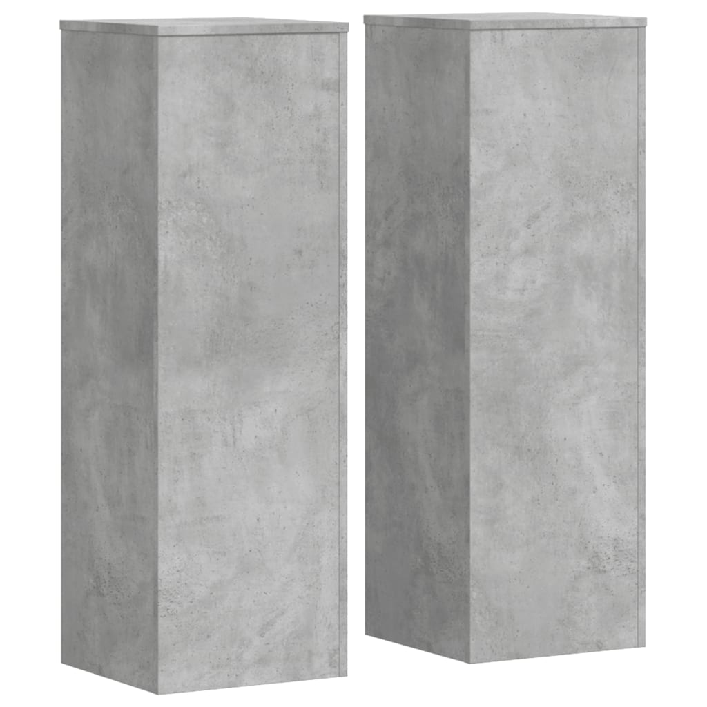 Suportes p/ plantas 2 pcs 33x33x100 cm derivados de madeira