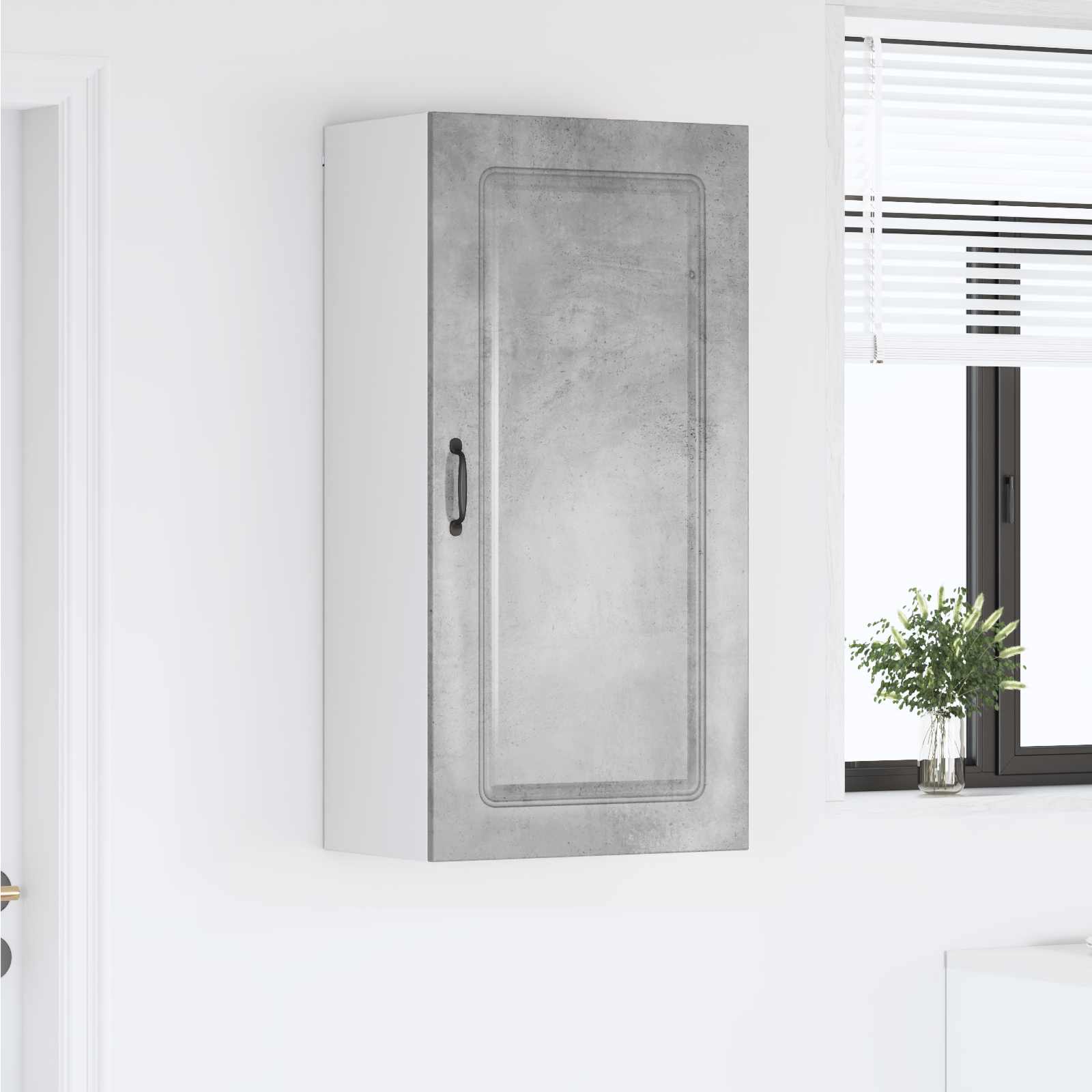 Painel de lava-louça kalmar cinzento 50 x 31 x 100 cm