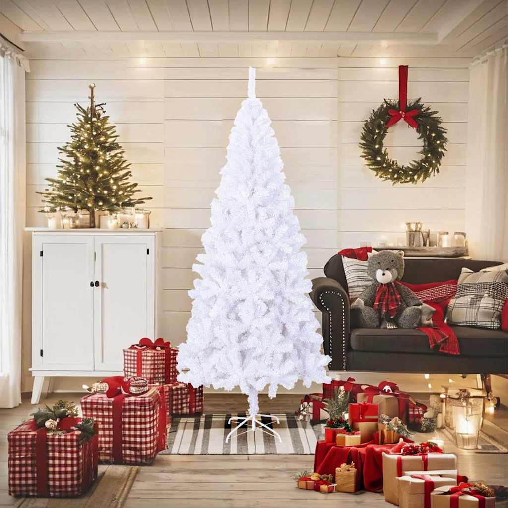 Árvore de natal artificial com suporte 180 cm 620 ramos