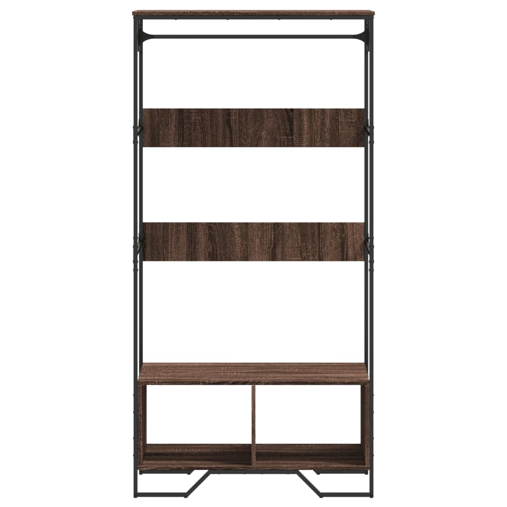 Roupeiro 90x50x180 cm derivados de madeira carvalho castanho