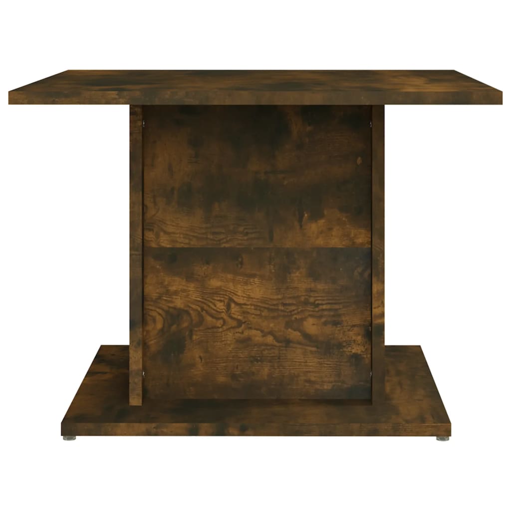Mesa de centro 55,5x55,5x40cm derivados madeira carvalho fumado