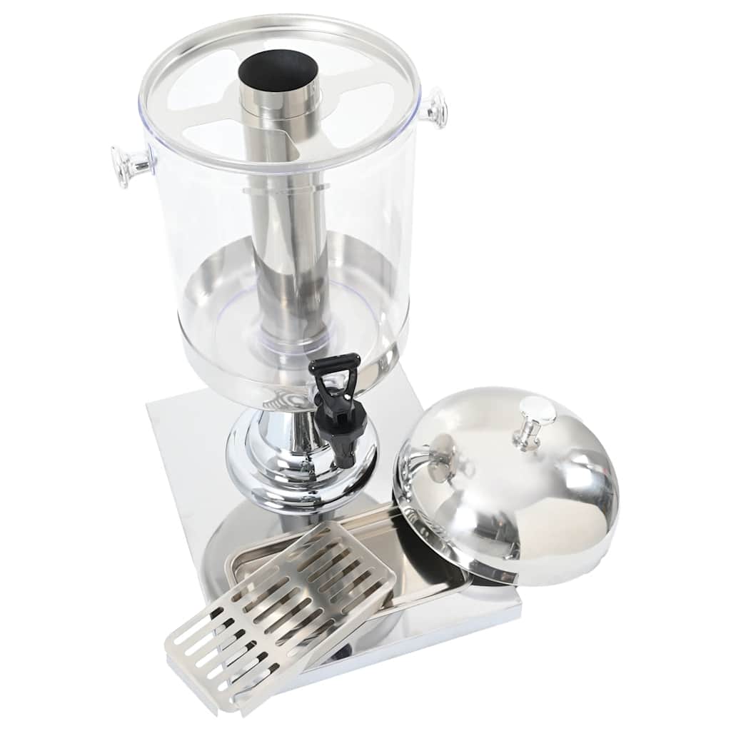 Dispensador de sumo aço inoxidável 8 l