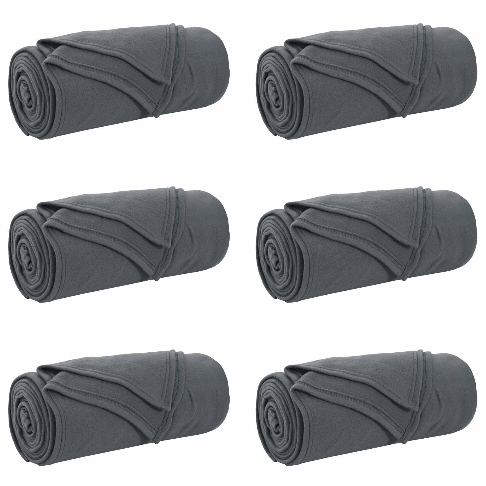 Cobertores de sofá 6 unid. cinza escuro 270 x 240 cm 5.08 lã