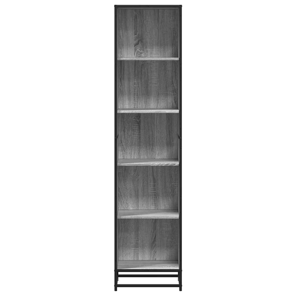 Estante 40x35x170,5 cm derivados de madeira cinzento sonoma