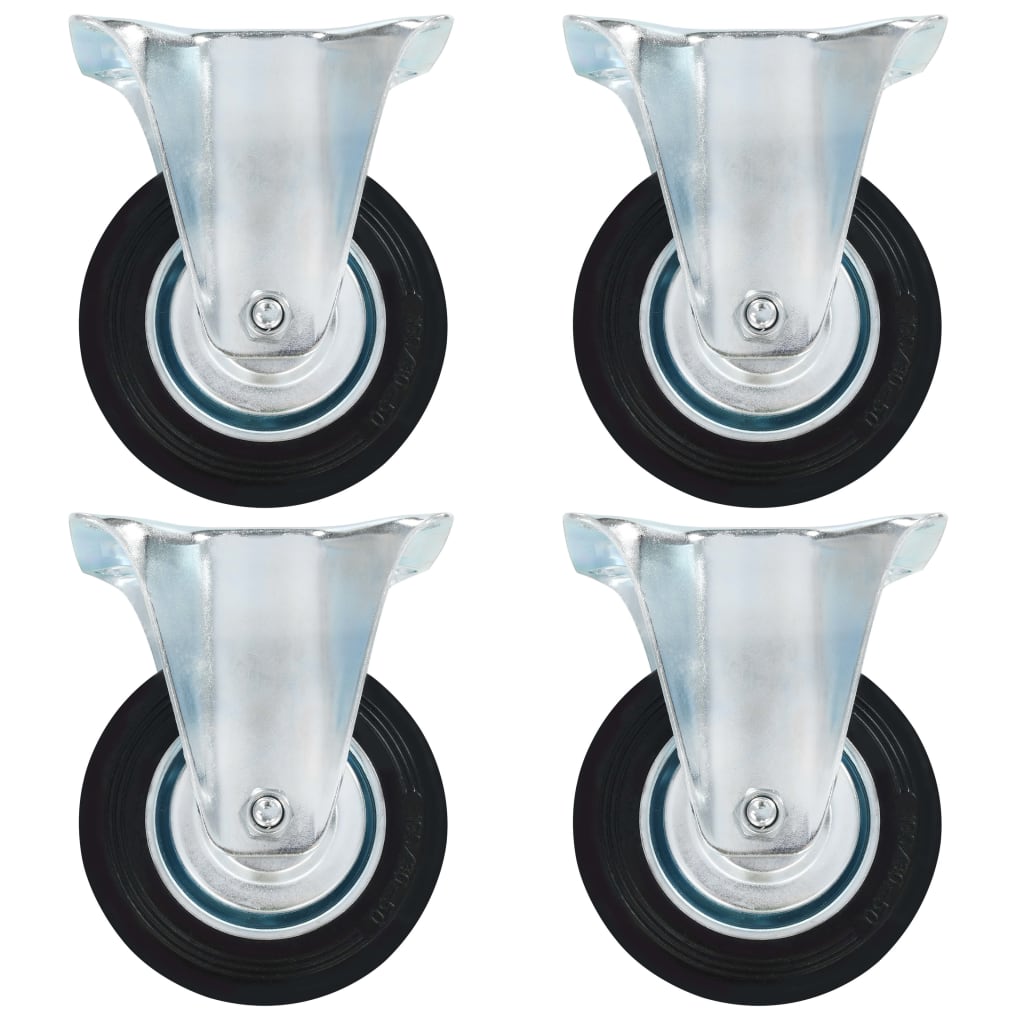 Rodas fixas 4 pcs 100 mm
