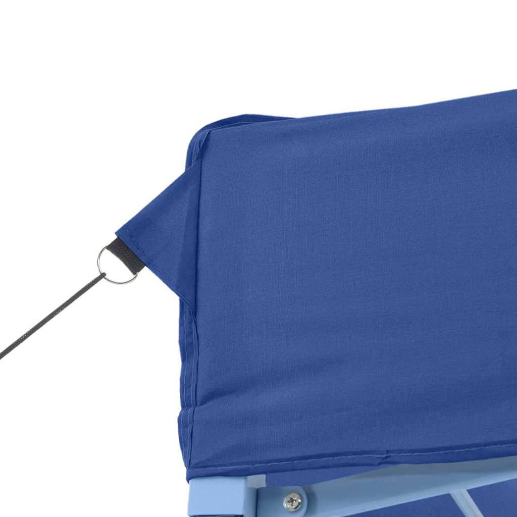 Tenda dobrável profissional para festas 3x4 m aço azul