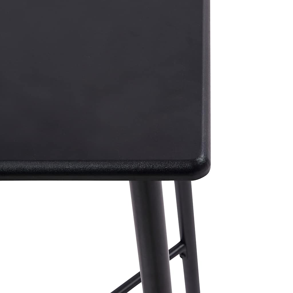 5 Pcs conjunto de bar tecido preto