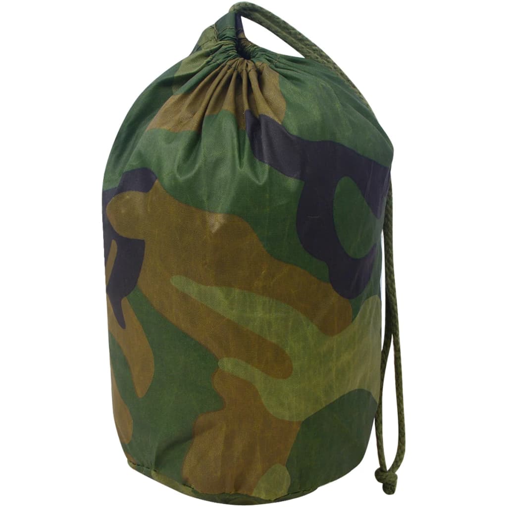 Rede de camuflagem com saco de armazenamento 1,5x10 m