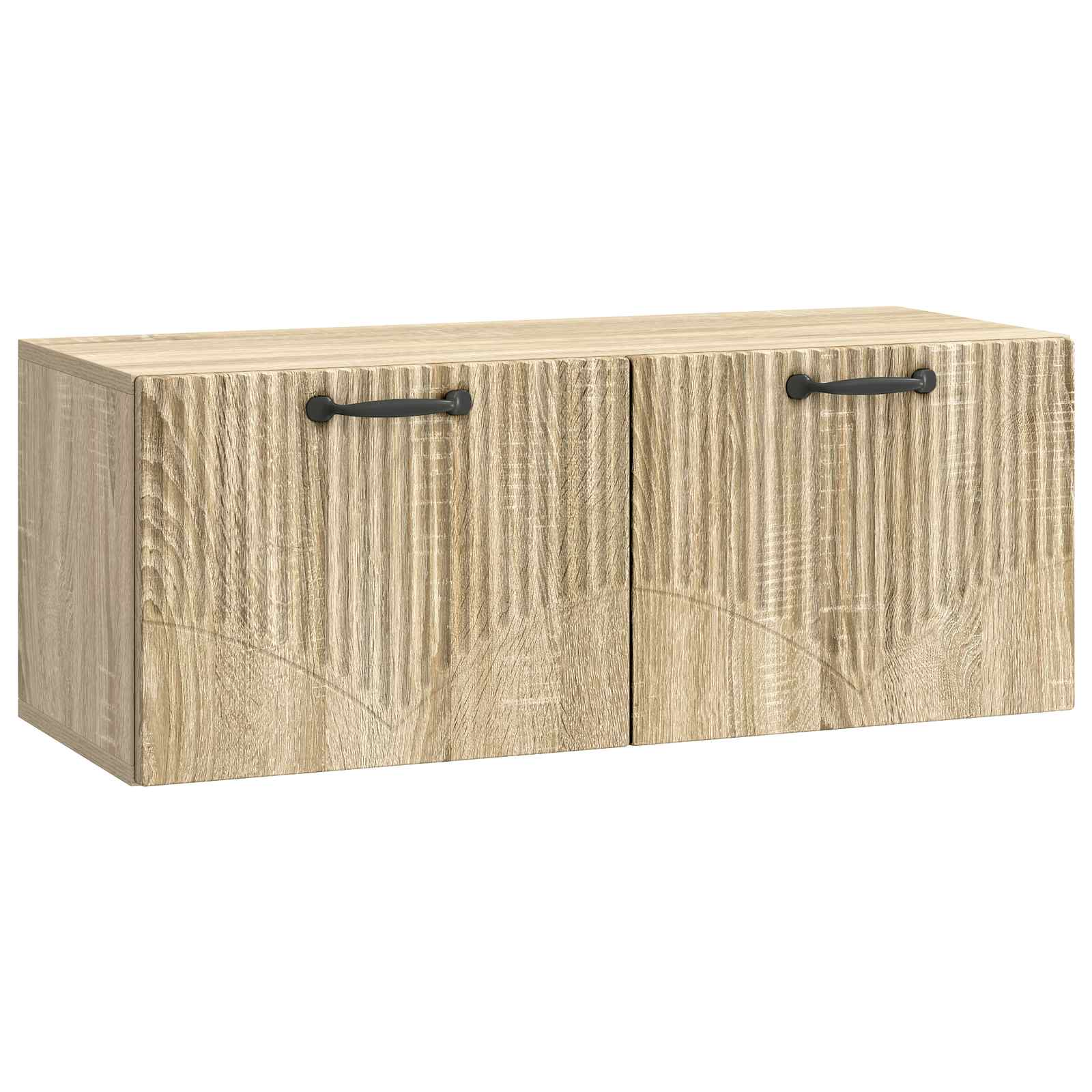 Gabinete de TV de parede carvalho sonoma 78,5 x 31 x 30 cm