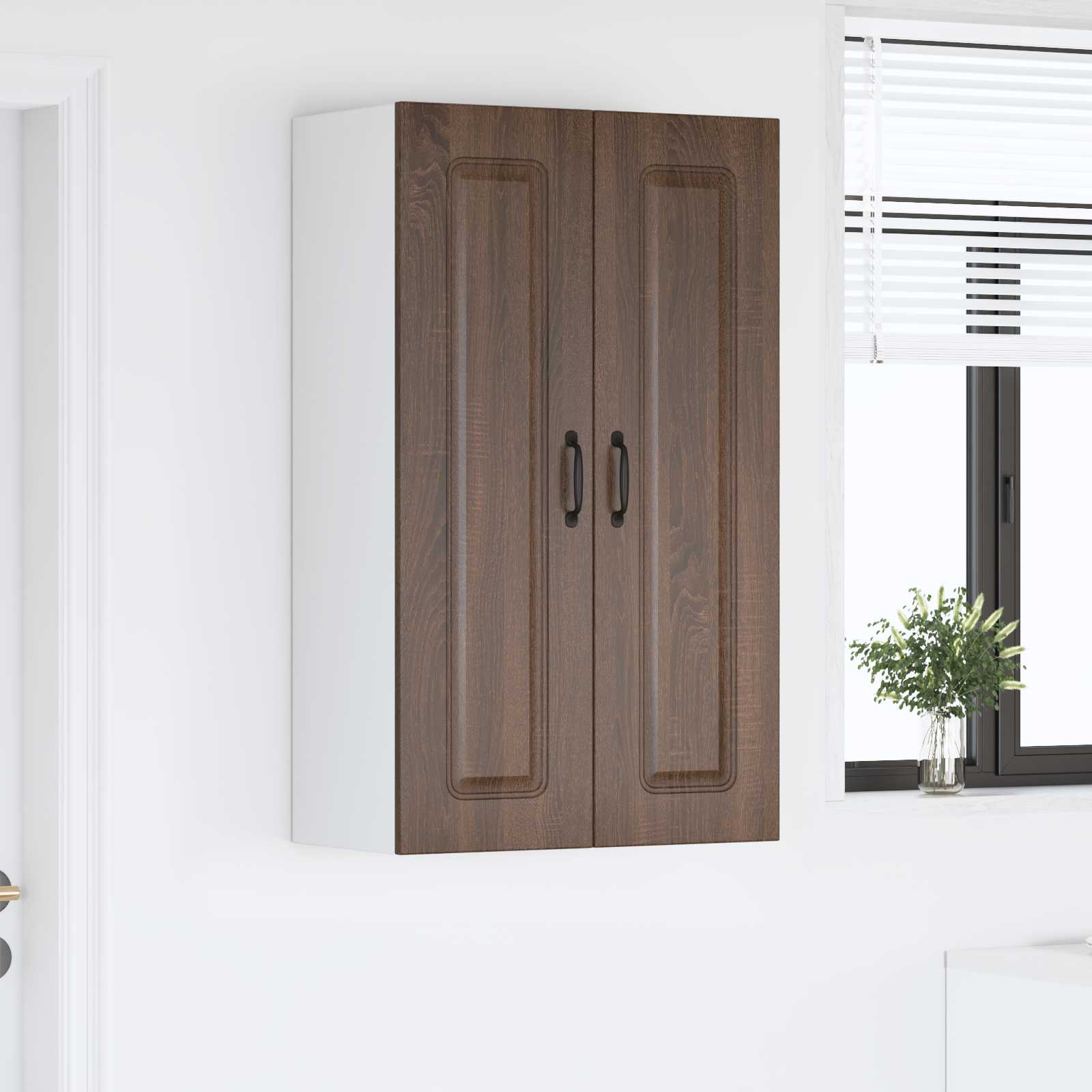 Painel de lava-louça kalmar carvalho marrom 60 x 31 x 100 cm