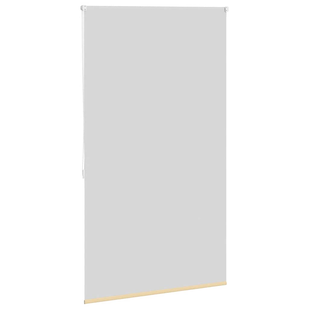 Cortina de rolo blackout, 104,4 x 175 cm, largura do tecido 100 cm, bege