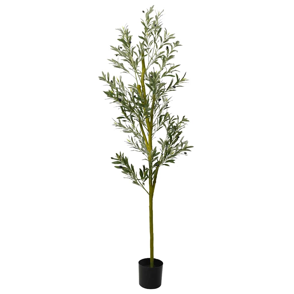 Oliveira artificial 800 folhas 200 cm verde