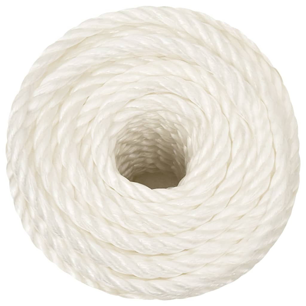 Corda de trabalho 10 mm 250 m polipropileno branco