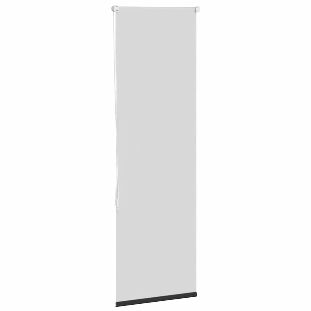 Persiana de enrolar 50x175 cm largura tecido 45,7 cm poliéster