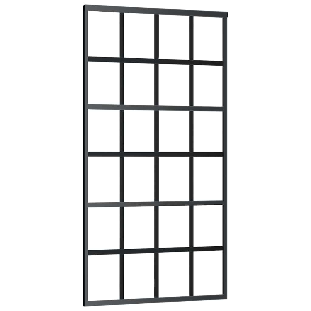 Porta deslizante c/ conj ferragens 102x205cm vidro esg/alumínio
