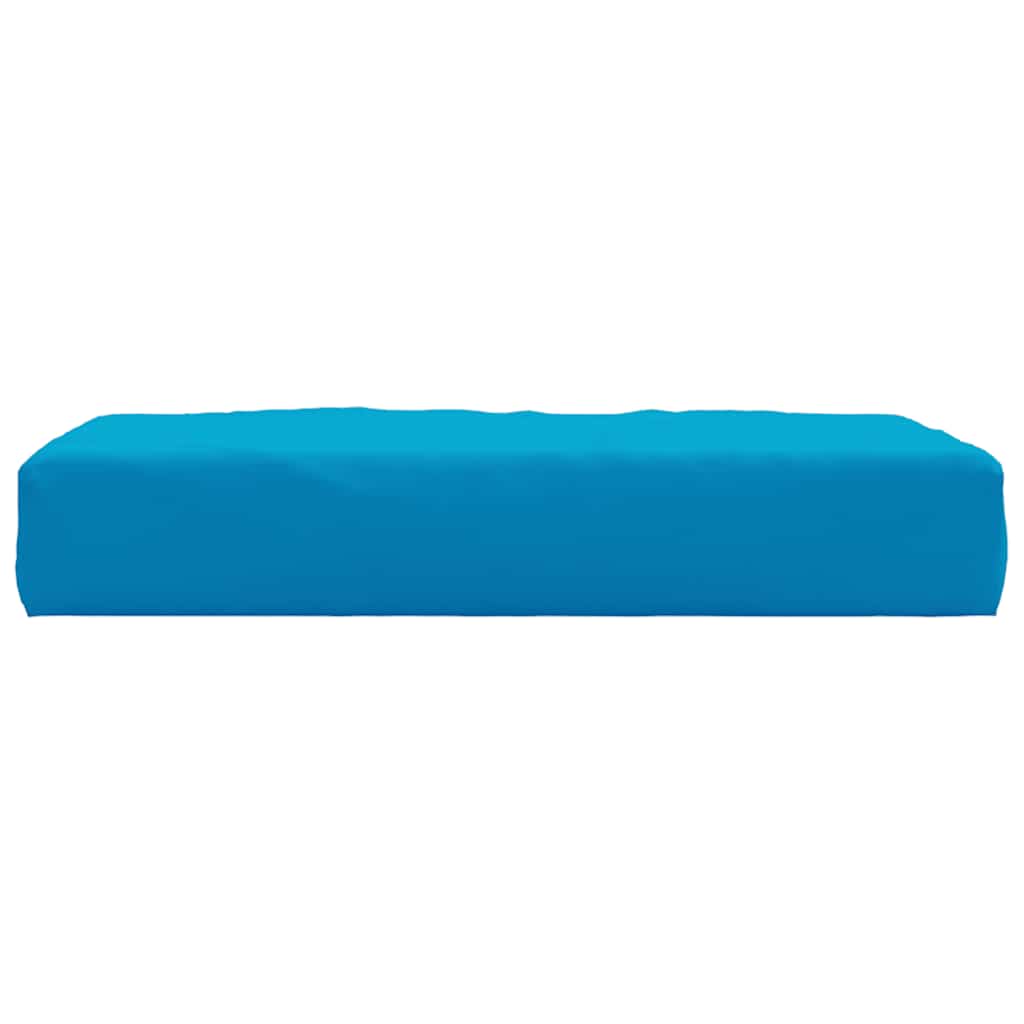 Almofadão p/ móveis paletes 60x60x9,5 cm tecido oxford azul-claro