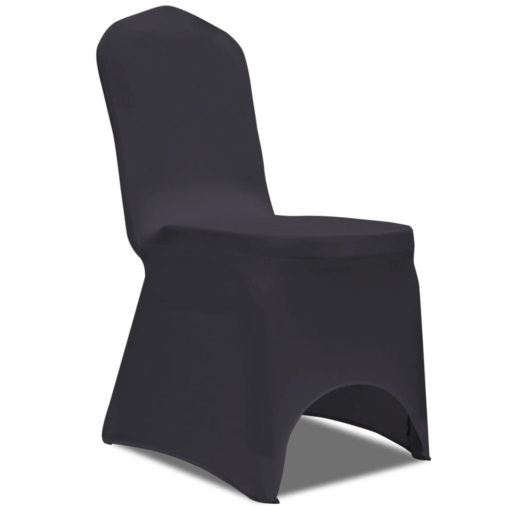 Capa extensível para cadeira 4 pcs antracite
