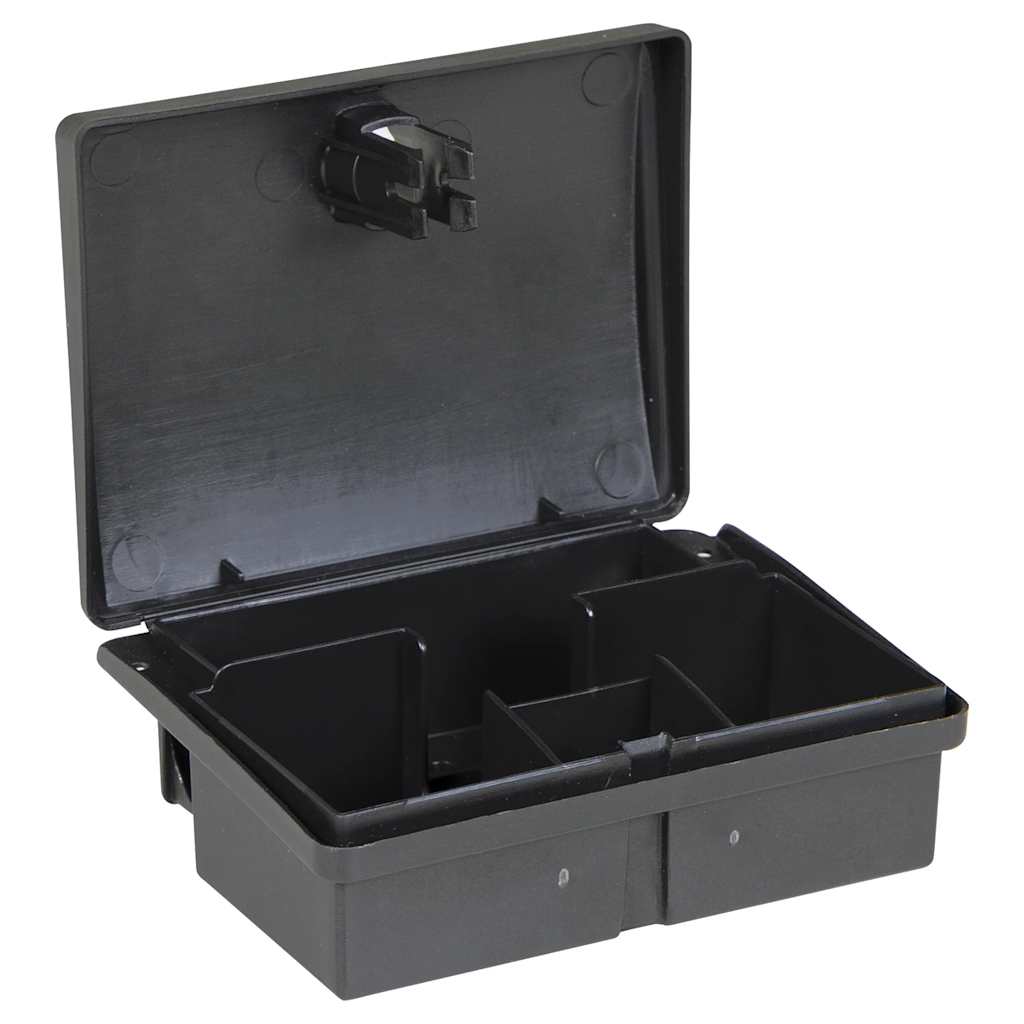 Armadilhas para ratos 5 pcs preto 13x10x4 cm