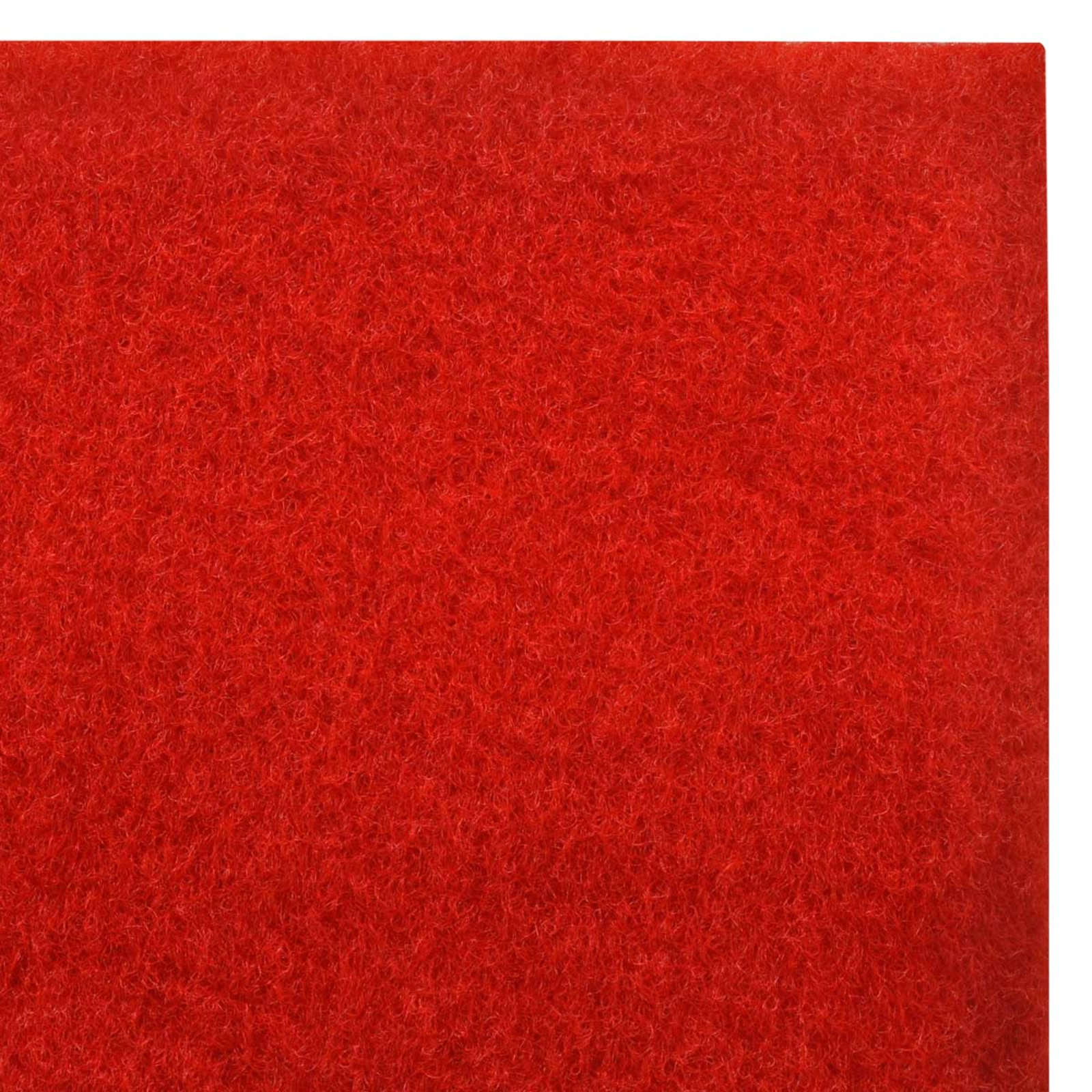 Tapete vermelho 1 x 20 m poliéster