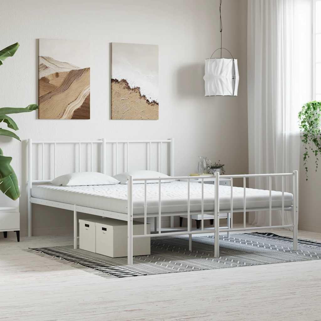 Colchão de espuma 160x220 cm 7 zonas dureza 20 ild branco