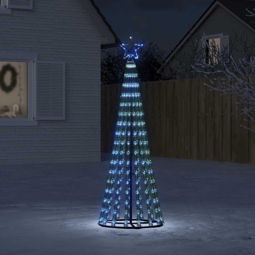 LED árvore de natal 275 leds azul 180 cm