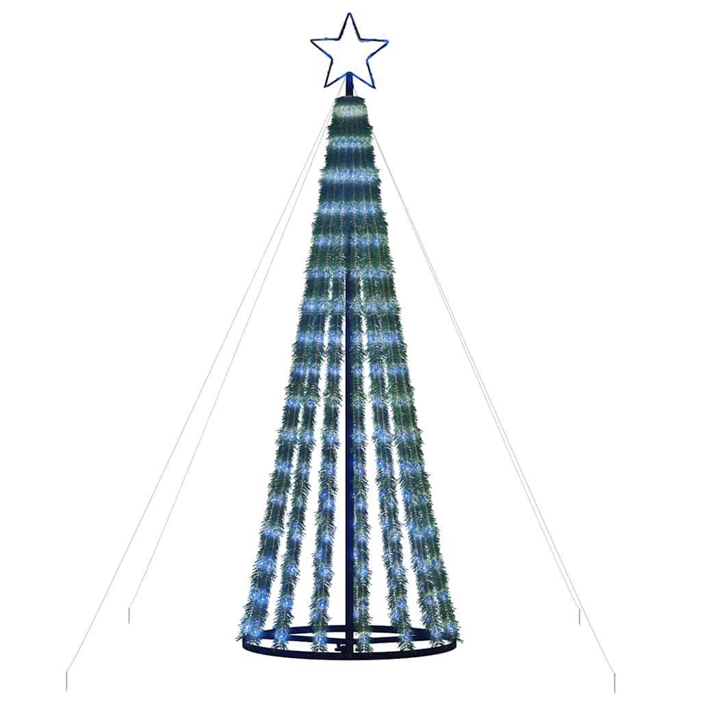 LED árvore de natal 275 leds azul 180 cm