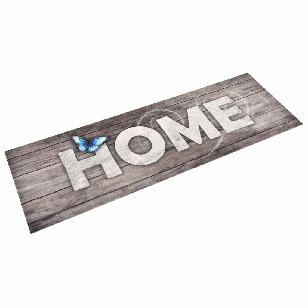 Tapete de cozinha lavável com design home 60x180 cm