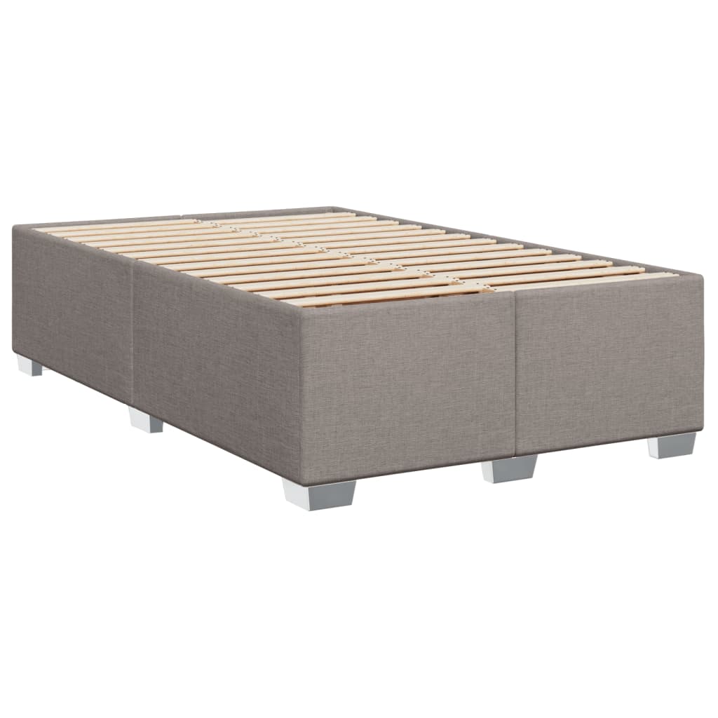 Estrutura cama sem colchão 120x200 cm tecido cinza-acastanhado
