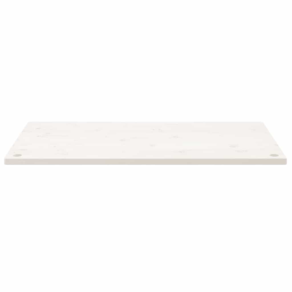 Tampo de secretária 100x60x2,5 cm pinho maciço branco