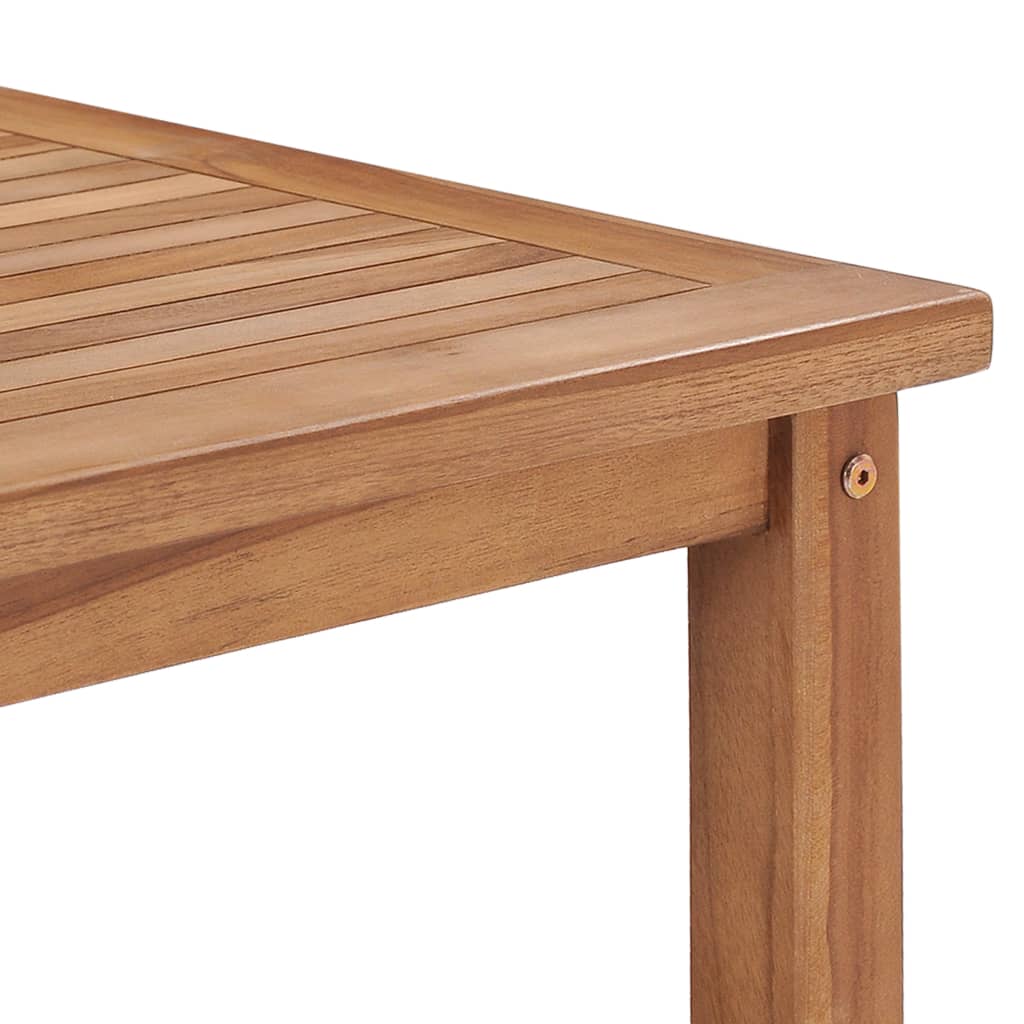 Mesa de centro 45x45x45 cm madeira de teca maciça