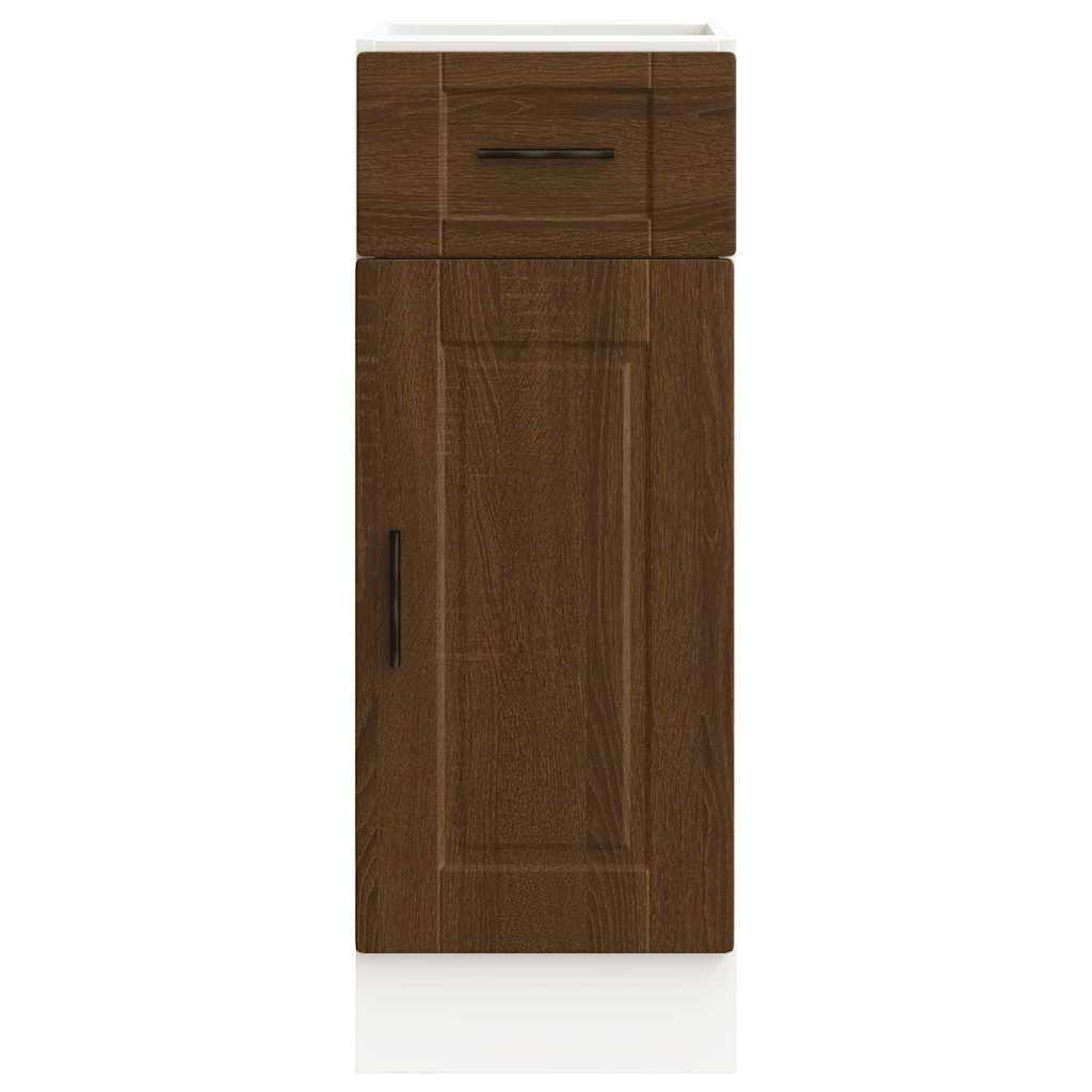 Armário base cozinha porto derivados madeira carvalho castanho