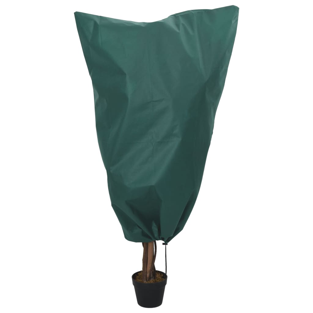 Coberturas para plantas com cordão 8 pcs 70 g/m² 0,8x1,2 m