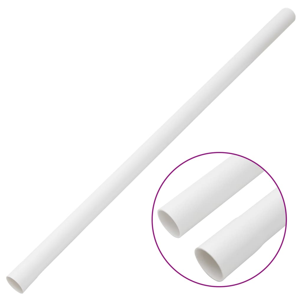 Calhas para cabos com clipes ø30 mm 10 m PVC