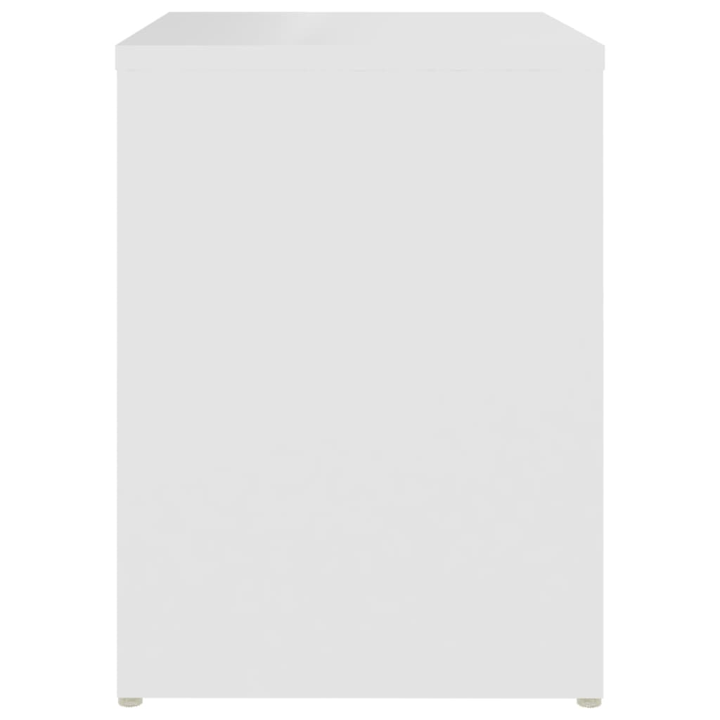 Mesa de cabeceira 40x30x40 cm derivados de madeira branco
