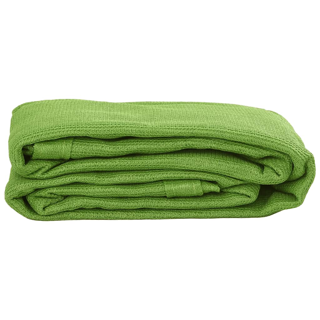 Tapete de campismo para tenda 400x400 cm pead verde-claro