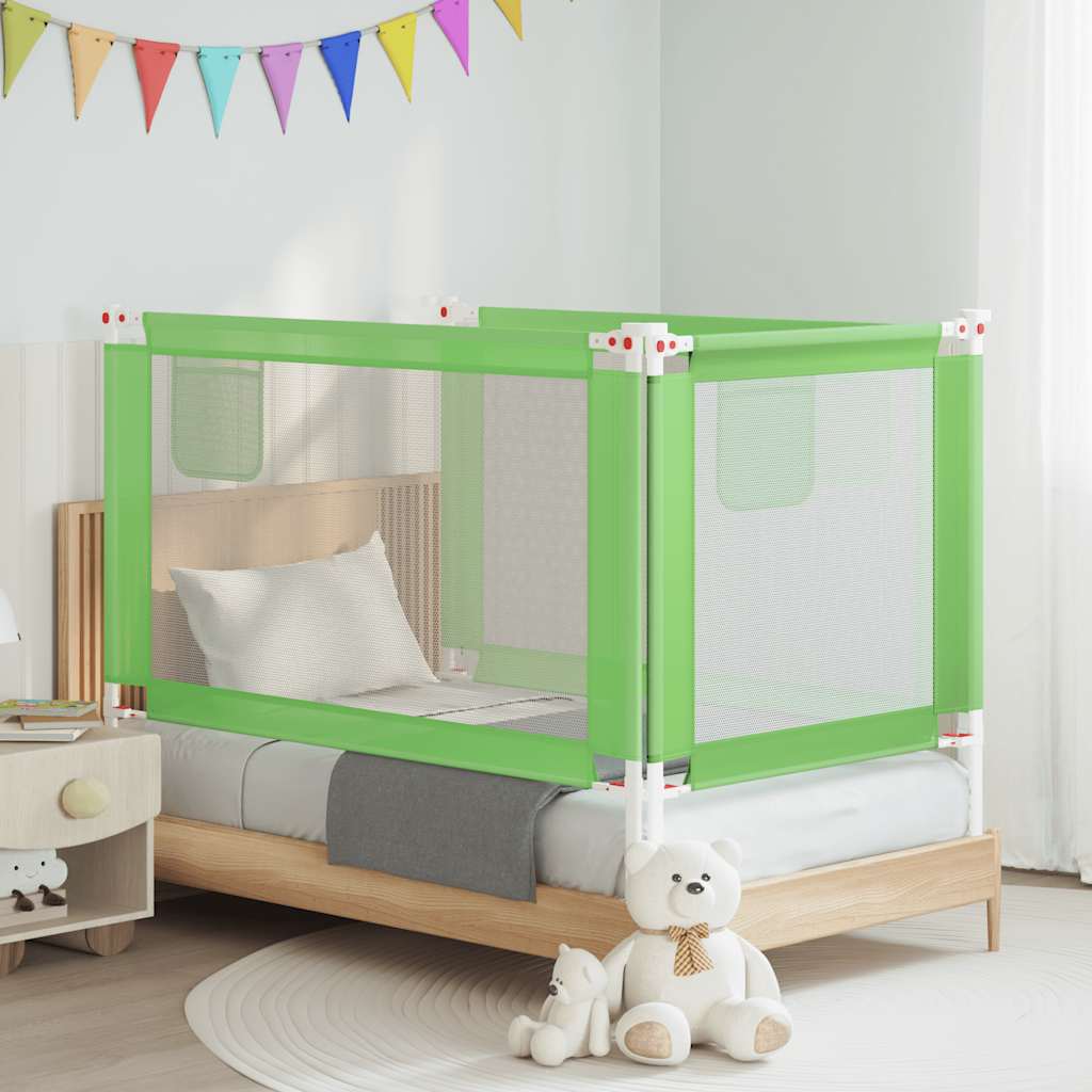 Barra de segurança p/ cama infantil tecido 140x25 cm verde